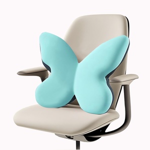 Cojín de Soporte Lumbar para Estación de Trabajo, Almohada de Respaldo para Oficina en Casa, Cojín para Asiento de Coche, Almohadilla Lumbar para Sentarse por Largo Tiempo - Product Image 6