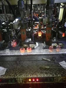 Venta al por mayor tarro de yogur de vidrio rayado vacío con tapa de plástico 50ml - Product Image 6