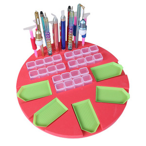 Nouveau Jeu D'outils Bricolage <span class=keywords><strong>Fait</strong></span> Main Perceuse Plateau <span class=keywords><strong>Etabli</strong></span> Diamant Peinture Plateau D'éponge - Product Image 1
