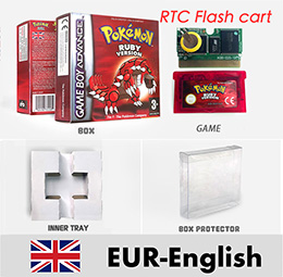 EUR ruby RTC Flash cart box