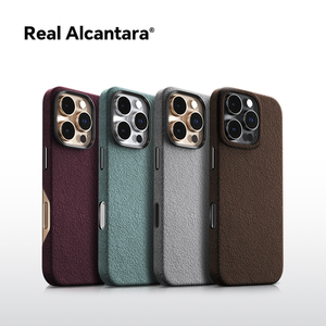 Cao Cấp iPhone 17 Pro Max Trường Hợp Với Handmade Alcantara Tương Thích Iphone16/15/14 Pro/Pro Max Bìa Mới Thiết Kế Thông Minh - Product Image 2