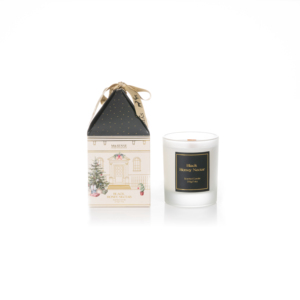 Ensemble cadeau de <span class=keywords><strong>bougies</strong></span> parfumées à mèche en bois de Noël avec boîte en forme de <span class=keywords><strong>maison</strong></span> - Bougie en cire de soja de luxe pour <span class=keywords><strong>la</strong></span> décoration de <span class=keywords><strong>la</strong></span> <span class=keywords><strong>maison</strong></span> pendant les fêtes - Product Image 5