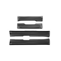 Gobison Accessoires de voiture Protecteur de seuil de porte intérieur extérieur pour Toyota Tacoma 2024 Autres pièces automobiles Protecteur de seuil de porte