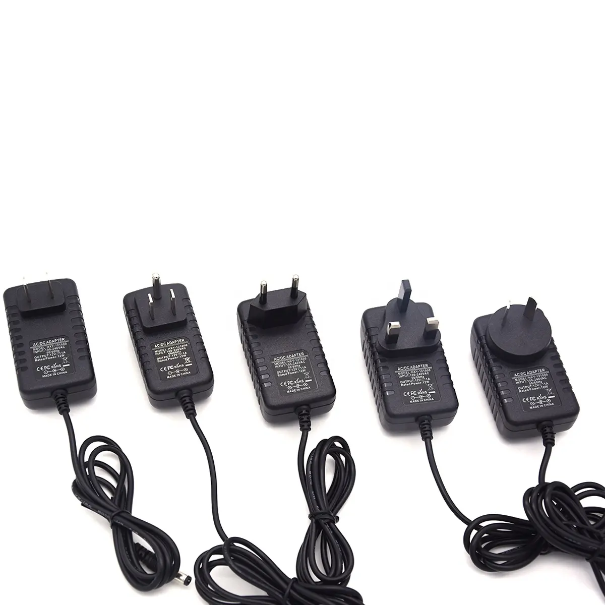 3V 4.5V 5V 6V 8V 9V 12V 15V 18V 24V 0.5A 1A 1.5A 2A power supply adapter 12v power adapter for CCTV