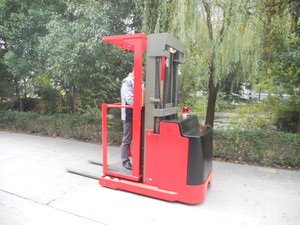 5M 7m 9M <span class=keywords><strong>Man</strong></span>-UP Recolector de pedidos 1000kg 1500kg Apilador eléctrico de tipo pesado Recolector de pedidos eléctrico de alto nivel - Product Image 2