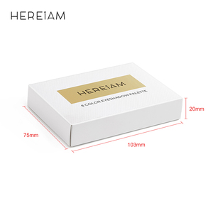 Palette de fards à paupières vegan HEREIAM, imperméable, résistante à la transpiration, effet scintillant et mat, haute pigmentation, pour les vendeurs <span class=keywords><strong>en</strong></span> <span class=keywords><strong>ligne</strong></span> / e-commerce - Product Image 4