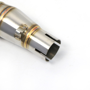 Запчасти для выхлопной системы мотоцикла, оптовая продажа, Z250, промежуточный Соединительный переходник для Kawasaki Z250 Ninja 250 300 - Product Image 4