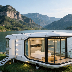 Edificio de Oficinas Portátil Modular Prefabricado de Ensamblaje Rápido, Casas Contenedor de 20 pies en Paquete Plano - Product Image 1