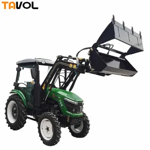 New Chinese Mini Agriculture Four-wheel Drive Tractor Small Compact Orchard Garden Greenhouse Farm Tractor With CE