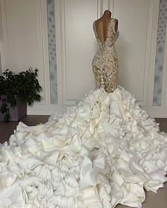 AL1589 2024 <strong>Wedding</strong> <strong>Dresses</strong> 2022 Bridal 2023 Curvy Luxury <strong>Boho</strong> <strong>Wedding</strong> <strong>Dresses</strong> Elegant Chapel Train Mermaid <strong>Wedding</strong> <strong>Dresses</strong> - Product Image 5