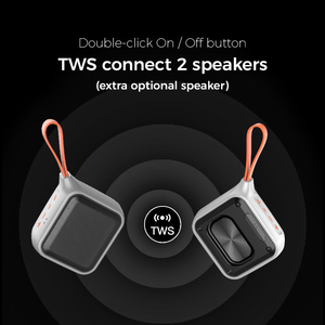 ฟังก์ชั่นโทรศัพท์บลูทูธลําโพงแบบพกพาไร้สาย IPX7 ลําโพงกันน้ําสําหรับการตั้งแคมป์ท่องเที่ยวกลางแจ้ง - Product Image 6