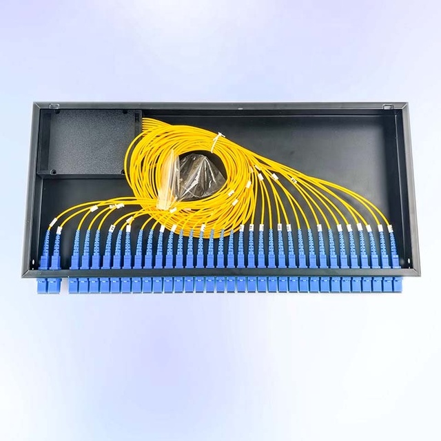 1u Odf 32 Port sc Upc Fiber Optic Box Optical Distribution Frame Rack Mount Odf