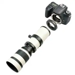 Télescope optique téléobjectif zoom pour canon nikon sony e mount objectif de caméra sans miroir