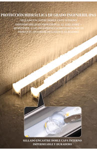 OS Design+Technology CO-1000 10W Max Outdoor RGBW <b>LED</b> Wall Washer 1000Lm DC24V Aluminum Profile Light Multi-Color Temp CRI - Product Image 6