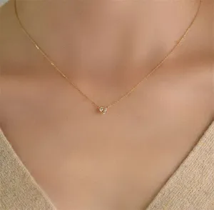 Collar de plata de primera ley minimalista para mujer, Gargantilla, plata esterlina 925, estilo minimalista