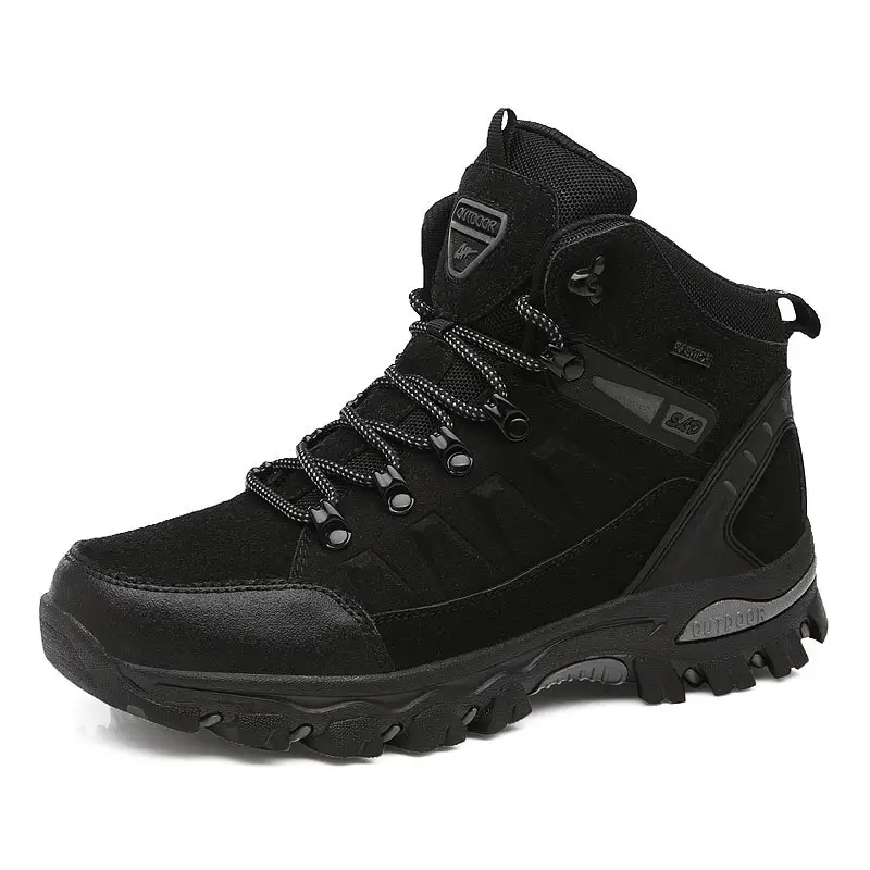 2023 Big Size 39-45 Male Mountain Climbing Shoes Waterproof Anti-slip Trekking Sneakers Outdoor Ankle Men Hiking Shoes