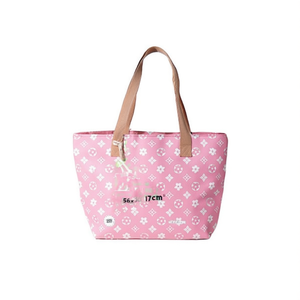 Sac de plage à imprimé floral numérique, petit format, 56x36x17cm, avec petite bandoulière, pour femme, sac fourre-tout - Product Image 1