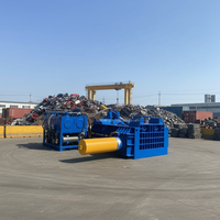 Nouvelles presses à balles automatiques pour métaux de rebut avec traitement de l'acier inoxydable et de l'aluminium, haute productivité, prix compétitif