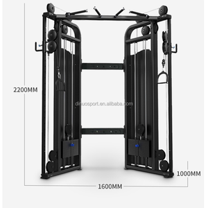 Comprehensive Trainer Gym Commercial Double Arm Iron/Metal Machine <strong>Pully</strong> Gantry Fitness Equipment <strong>Wall</strong> Cable Crossover Machine - Product Image 1