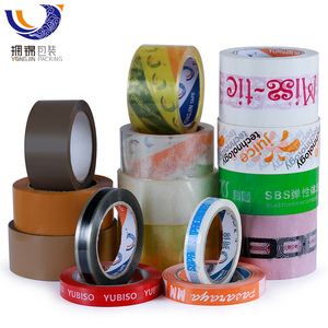 Strong Adhesive Transparent Customized Box Tape Logo,Clear Bopp Adhesive Tape