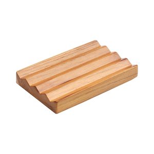 <span class=keywords><strong>Porte</strong></span>-savon en bois de <span class=keywords><strong>teck</strong></span>, couleur bois naturel, rectangulaire, auto-drainant, convient à la douche, baignoire, cuisine, évier, éponges, <span class=keywords><strong>porte</strong></span>-plantes - Product Image 1