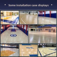 Parquet en bois dur de bouleau naturel, résistant à l'usure, pour salle de sport, studio de danse, arène, volley-ball, badminton, intérieur