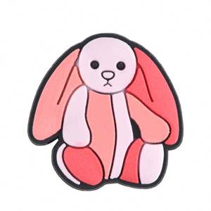 Accessoires de chaussures pour enfants de luxe en gros, décorations en PVC, fleurs attrayantes, accessoires pour sabots avec boucles/<span class=keywords><strong>clips</strong></span> en caoutchouc de luxe - Product Image 4