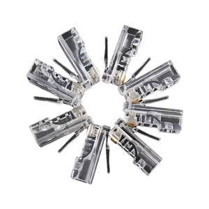 Factory Price RJ45 Connector Cat5e <strong>Cat6</strong> Cat6a Utp/FTP Network Cable Connectors - Product Image 3