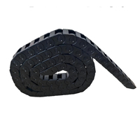 Cadena de Arrastre de Plástico Tipo Puente de Nylon 10*10, Abrible, Cerrada, Duradera, Altamente Flexible, para Router CNC