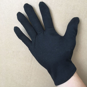 Gants de conduite en coton noir, antidérapants, résistants à l'usure, respirants, unisexes, pour le travail en usine d'électronique - Product Image 2