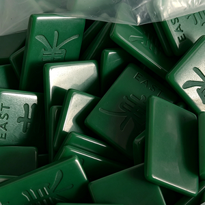 Acryl Rummy Cube Set Tragbares Rummy <span class=keywords><strong>Mini</strong></span> Mahjong für Unterwegs Camping Reisespiel mit Geschenkbox - Product Image 6