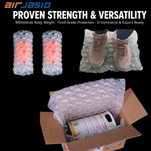 Wholesale <strong>Bubble</strong> Roll Shipping Air <strong>Bubble</strong> Plastic Roll Inflatable Air Pouch Cushion Film Roll Air <strong>Bubble</strong> - Product Image 5