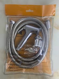 Pistolet de pulvérisation pour toilettes <span class=keywords><strong>noir</strong></span> <span class=keywords><strong>mat</strong></span>, laveuse pour femmes, ensemble IShattaf, pulvérisateur manuel pour bidet, pistolet de pulvérisation pour salle de bain, toilettes - Product Image 4