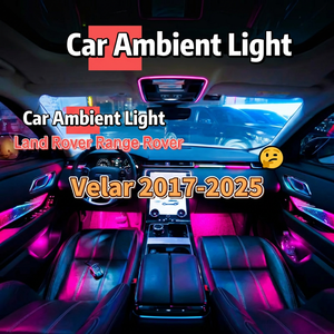 Iluminación Ambiental para Velar 2017-2025, Apta para Land Rover Range Rover Velar 2017-2025, 23 LED Meteor Rainbow, Decoración para Automóvil - Product Image 1