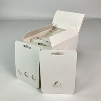Emballage personnalisé en papier kraft pour pilules, mini-boîte à pilules en blister, emballage en blister pour comprimés médicaux en PET PVC