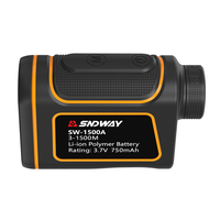 Télémètre laser portable SNDWAY SW-600A, portée 600 m, grossissement 6,0x/7,0x, protection IP54, pour golf, chasse, mesure de vitesse, télescope
