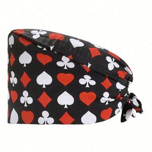 Nuevo Gorro Quirúrgico de Algodón Puro con Estampado Floral y de Dibujos Animados, Cómodo para Enfermeras, con Forro de Satén - Product Image 5