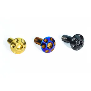 M5/M 6X15/20Mm Kleuren Goud Zwart Racen Ducati V4 Gr5 Titanium Kuip Bouten Voor Motorfiets Yamaha Modificatie