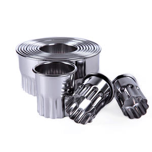 <span class=keywords><strong>Emporte</strong></span>-pièces ronds en acier inoxydable de différentes formes populaires - Product Image 2