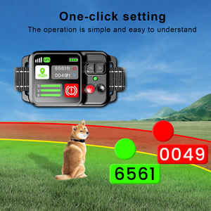 OLHHZX ODM inteligente recargable <span class=keywords><strong>GPS</strong></span> <span class=keywords><strong>Collar</strong></span> para mascotas impermeable inalámbrico perro valla electrónica nuevo Anti-Pérdida descarga eléctrica plástico - Product Image 4