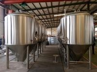 3000L Conical Beer Fermenter Stainless Steel Bright Fermentation Tank