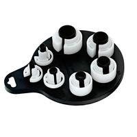 Kit d'outils universels multi-tailles pour la déconnexion des conduites de climatisation et de carburant, en PU noir/blanc, pour la réparation rapide des voitures, outils automobiles