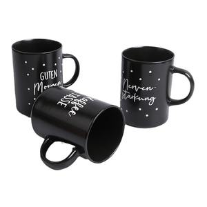 Taza de cerámica con estampado de letras, gran capacidad para café, agua, leche, desayuno, uso doméstico - Product Image 5