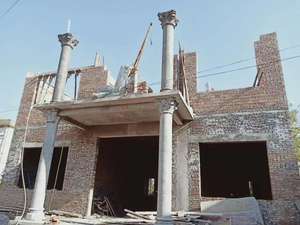 Colonne ronde ABS extérieur mariage cérémonie fête décoration réutilisable moule piédestal fleur siège forte résistance diamètre 20 - Product Image 3