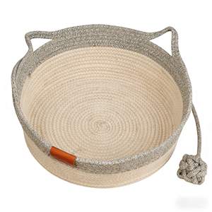 YooGo YG-YP751 Gewebtes Netz-Karomuster Haustierbett mit Taschendesign für Katzen & Hunde - Product Image 2