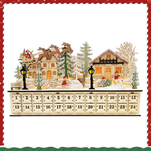 <span class=keywords><strong>Calendrier</strong></span> <span class=keywords><strong>de</strong></span> <span class=keywords><strong>l</strong></span>'<span class=keywords><strong>Avent</strong></span> en <span class=keywords><strong>bois</strong></span> avec 24 tiroirs découpés au laser, maison <span class=keywords><strong>de</strong></span> Noë<span class=keywords><strong>l</strong></span>, <span class=keywords><strong>village</strong></span> et éclairage pour cadeau <span class=keywords><strong>de</strong></span> Noë<span class=keywords><strong>l</strong></span> - Product Image 4