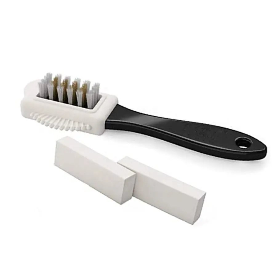 Lot De 2 Outils De Nettoyage Pour Chaussures - Brosse à Poils