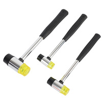 Marteau multifonctionnel à tête fendue personnalisable OEM pour l'installation de maillet en caoutchouc de sol de bricolage