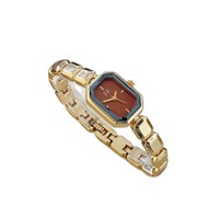 FF Bestseller E-commerce transfrontalier Montre-bracelet pour femme en alliage, style vintage, de niche, luxe léger, élégante et hautement esthétique