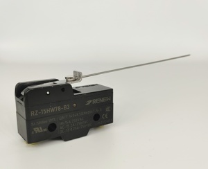 RZ-15HW78-B3 कम-बल तार हिंग लीवर स्टेनलेस-स्टील सीमा स्विच 10 स्ट/स्स्ट माइक्रो स्विच स्क्रू टर्मिनल/स - Product Image 2
